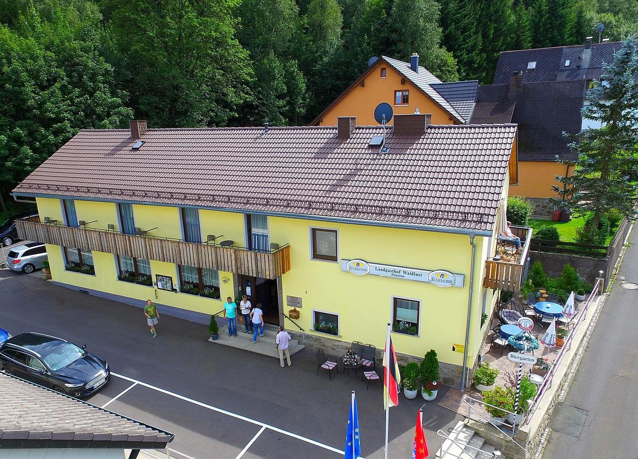 Landgasthof/Landhaus Waldlust 비쇼프스그룬 외부 사진