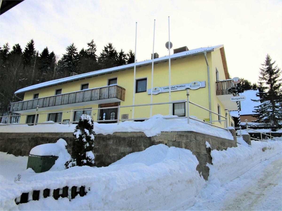 Landgasthof/Landhaus Waldlust 비쇼프스그룬 외부 사진